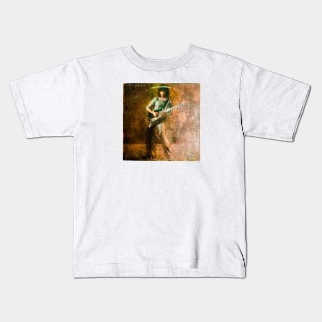 Jeff Beck - Blow By Blow Kids T-Shirt by CoolMomBiz